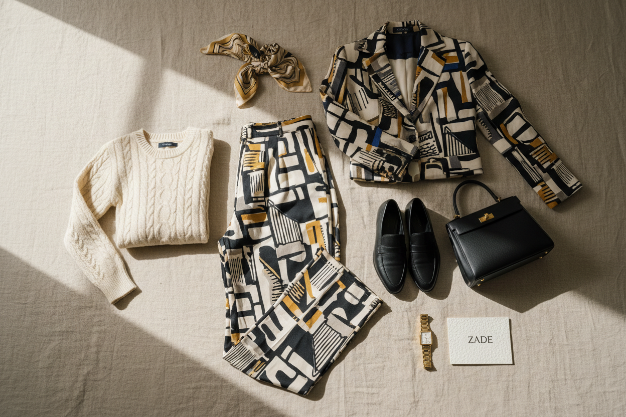 ZADE Flat Lay